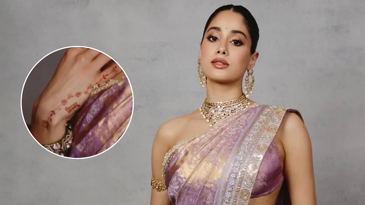 Janhvi Kapoor Ki Mehendi Mein Chhupi Shikhu Ki Kahani Hai!