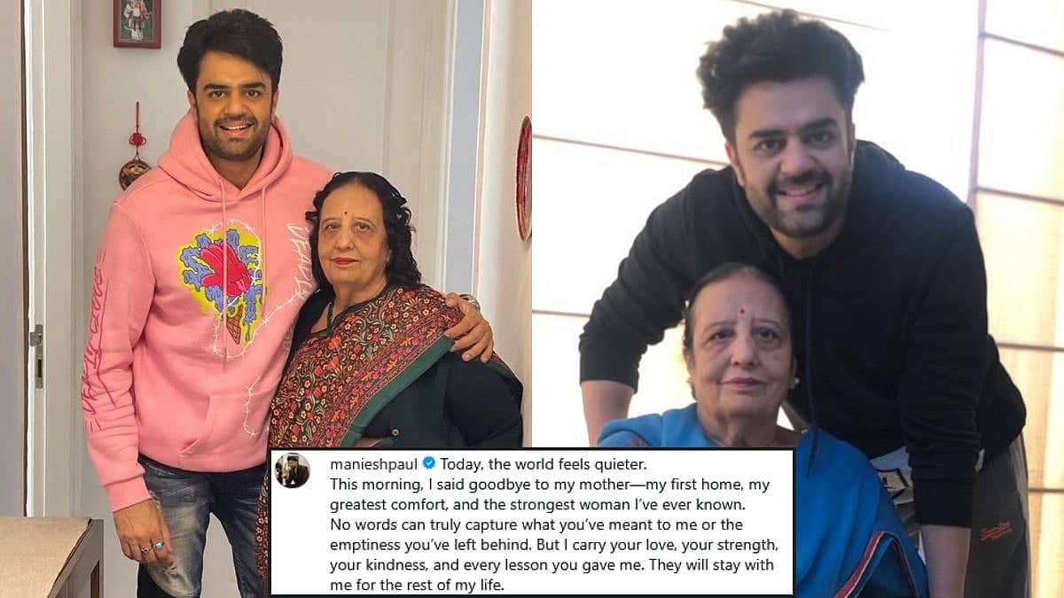 Maniesh Paul Gives Heartfelt Shout-Out to His Mom Urmil