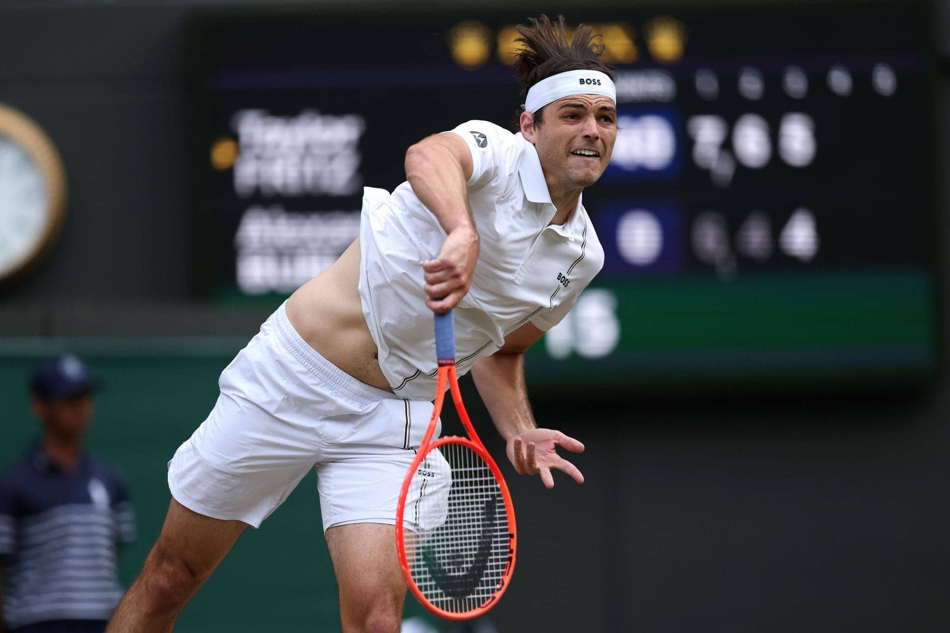 Taylor Fritz's Wimbledon Knee Crisis: Zverev's Laser Show