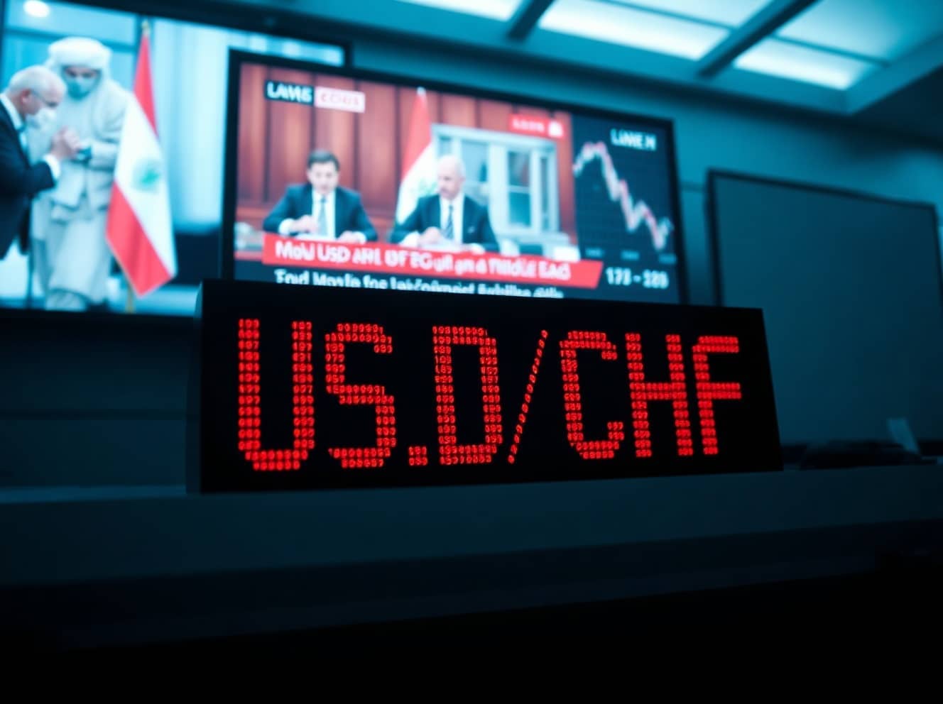 Swiss Franc Takes a Plunge as Dollar Soars Amid Tensions