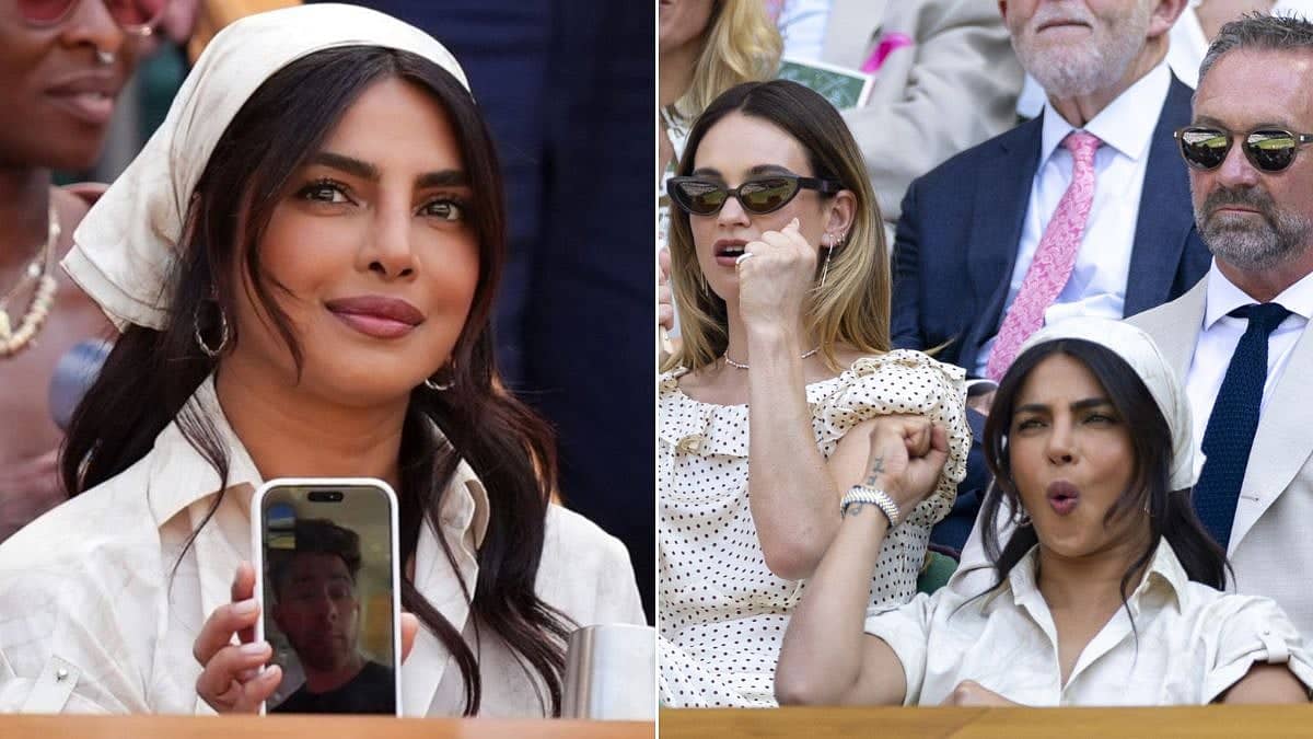Priyanka Chopra Brings Wimbledon to Nick Jonas via FaceTime