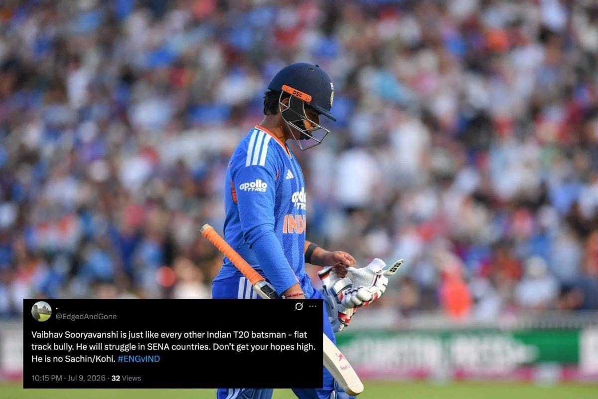 Vaibhav Sooryavanshi's T20I Struggles Spark Fan Frustration