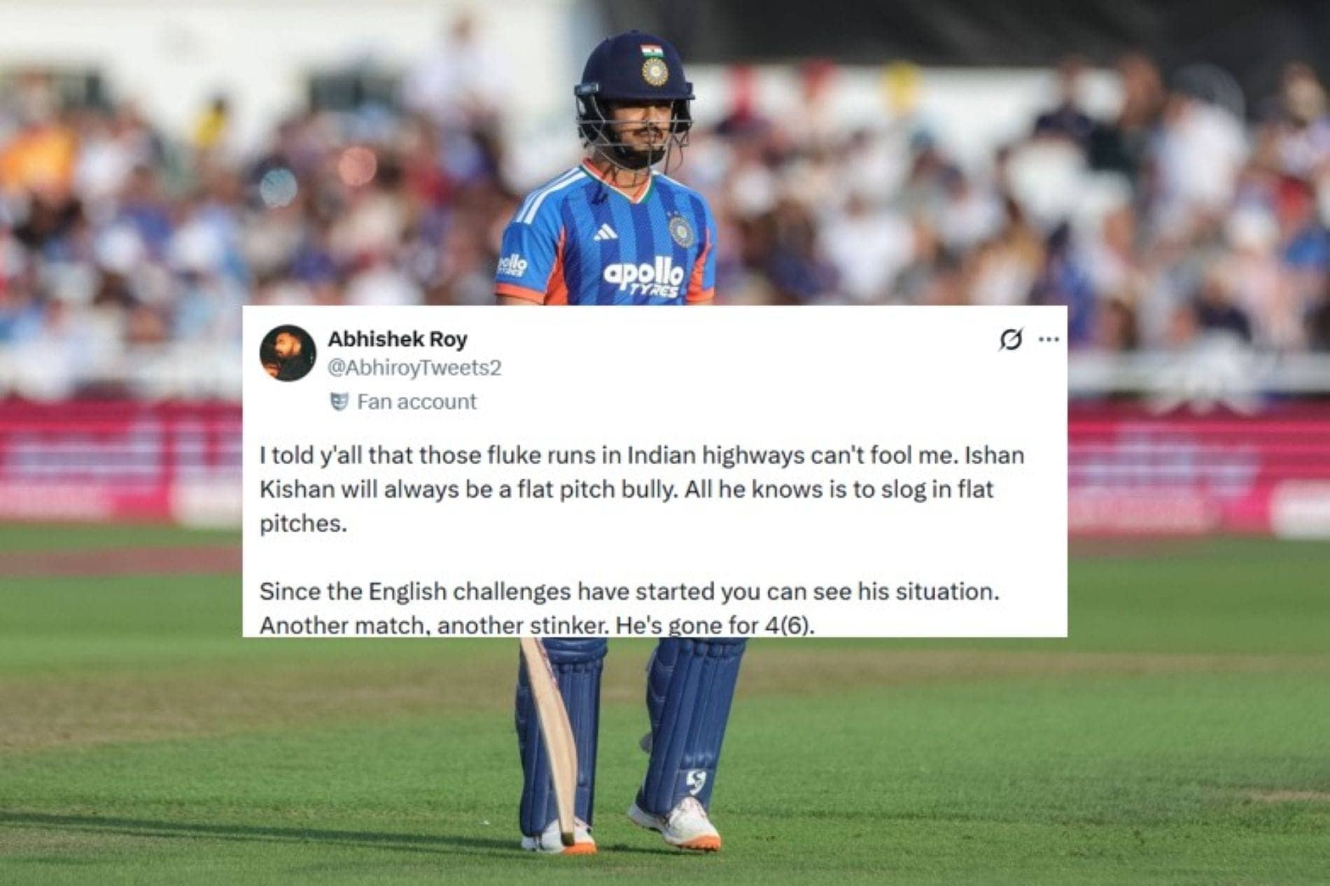 Ishan Kishan's Batting Woes Spark Fan Laughter Again