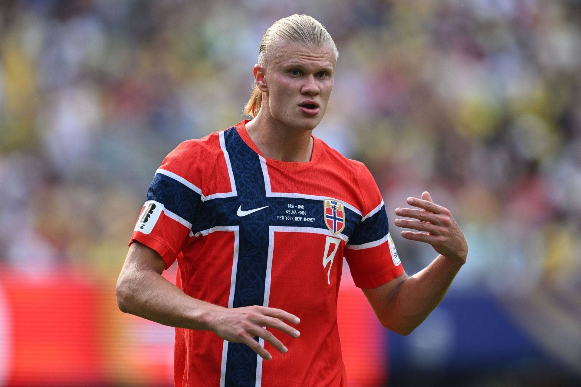 Haaland Thinks England Should Feel the Pressure, You Know!