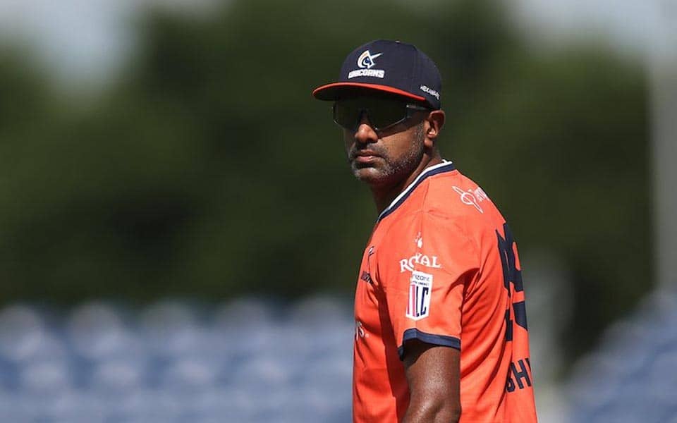 Ashwin Takes a Knee Injury Break from MLC 2026 Season