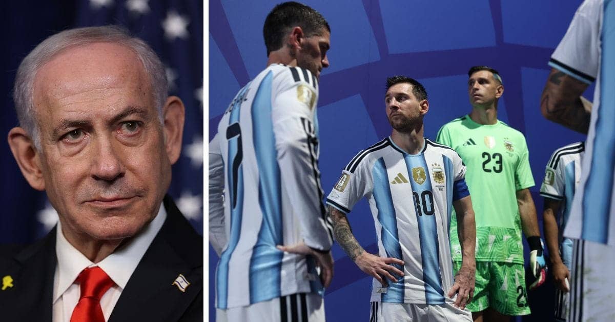 Netanyahu Backs Argentina in World Cup Showdown