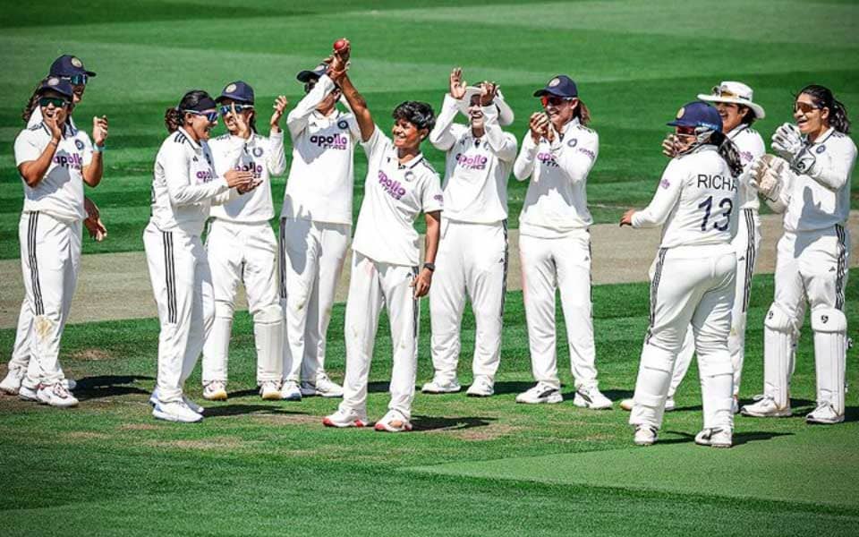 Indian Women Celebrate Historic 270-Run Win at Lord's