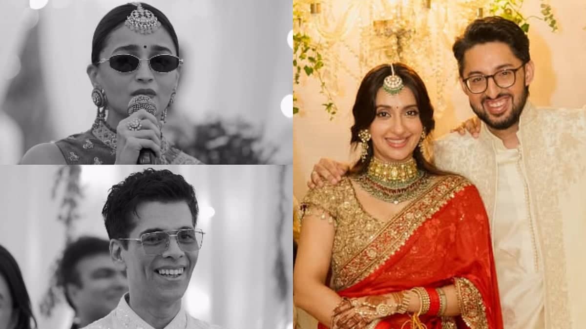Alia Bhatt Gets Teary at Akansha Ranjan Kapoor's Wedding