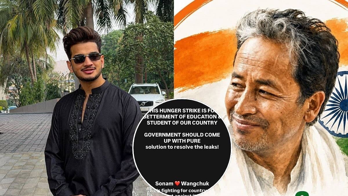 Munawar Faruqui Supports Sonam Wangchuk's Hunger Strike