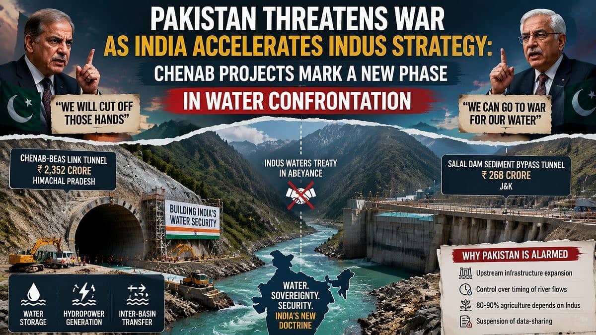 Water Showdown: India and Pakistan's Chenab River Drama