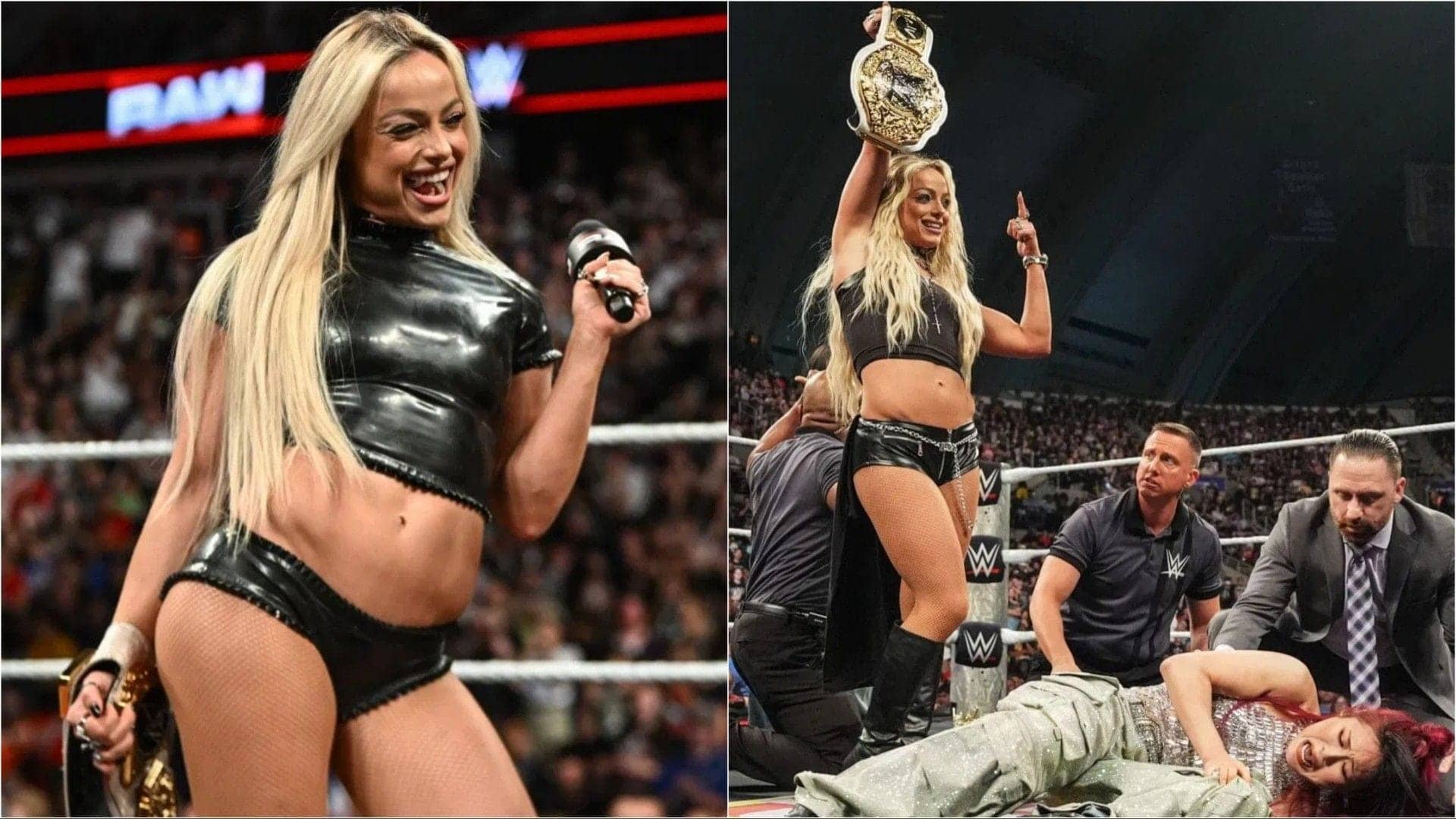 Liv Morgan Zooms Off After RAW with WWE Star Je'Von Evans