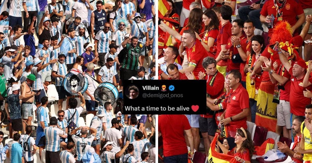 Argentina vs Spain: Barcelona Fans Living the Dream!