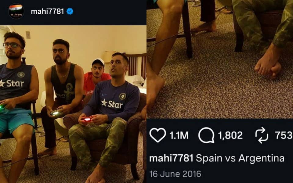 Dhoni's Old Tweet Shines Bright Before World Cup Final
