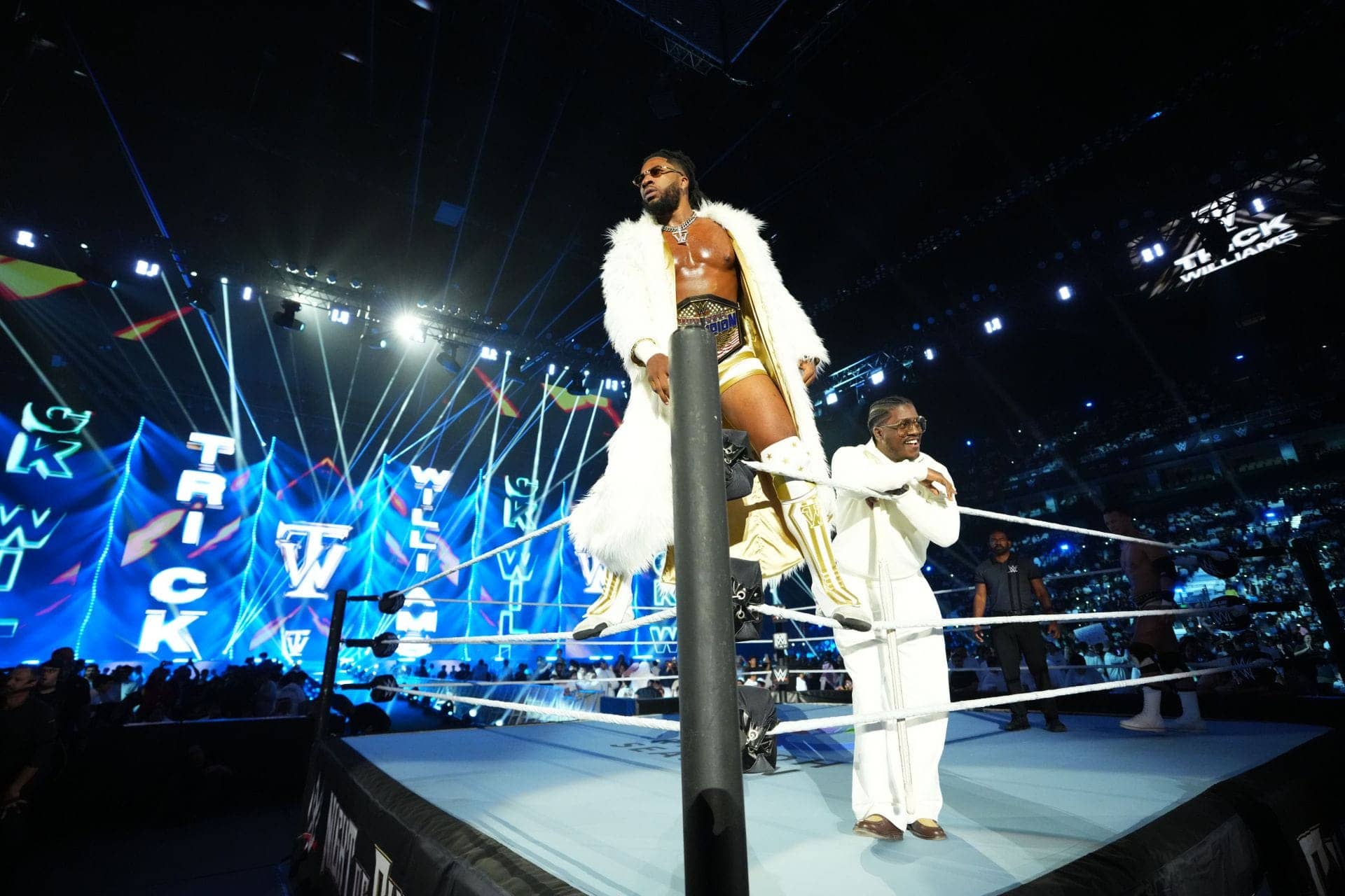 Trick Williams Challenges Booker T for SummerSlam 2027