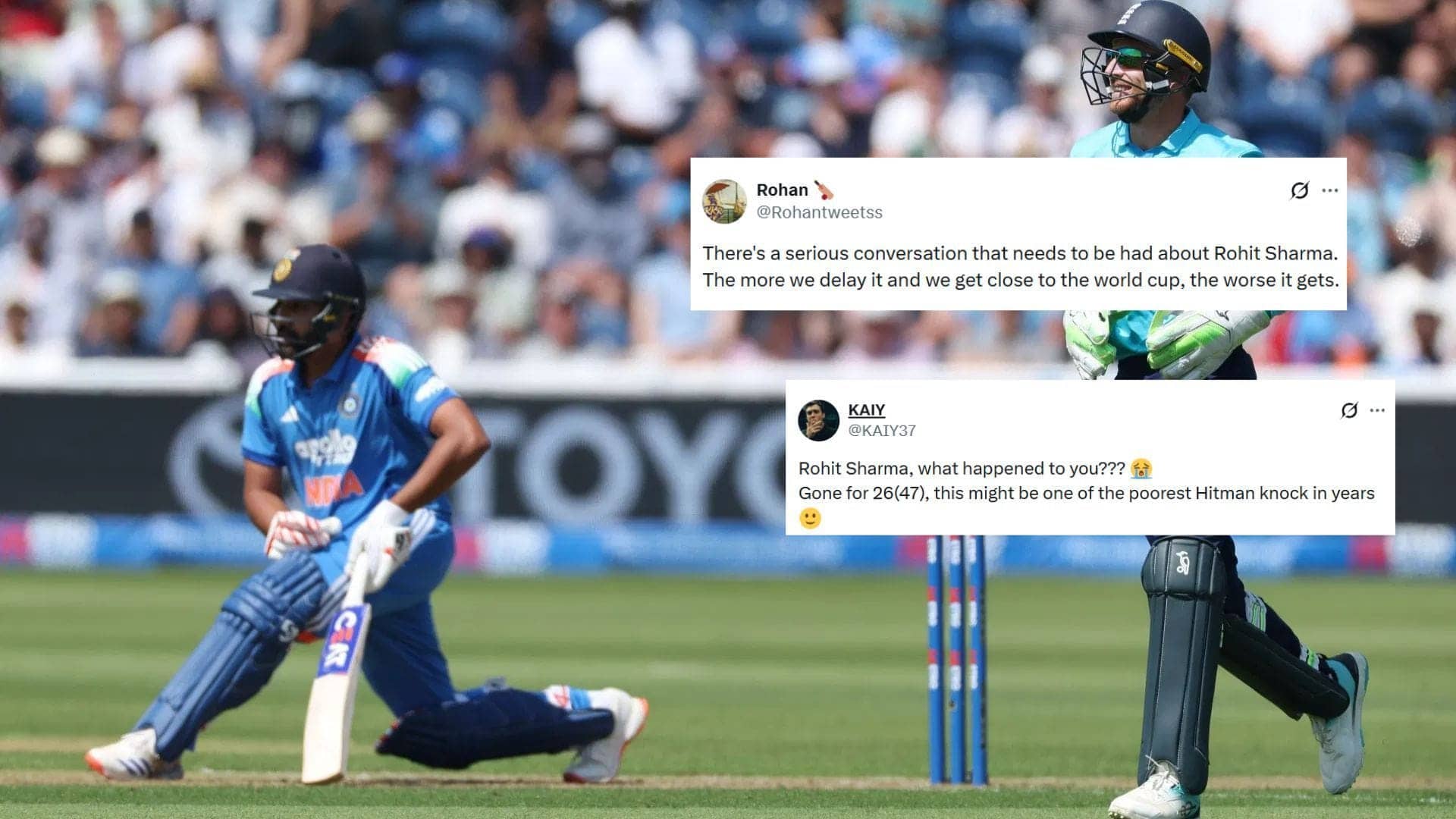 Rohit Sharma Ki Slow Batting Se Fans Ka Gussa, 2027 WC Ka Sawaal