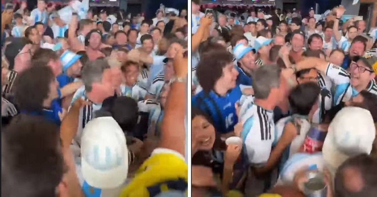 Bastian Schweinsteiger Drenched in Argentina Fan Love After Win