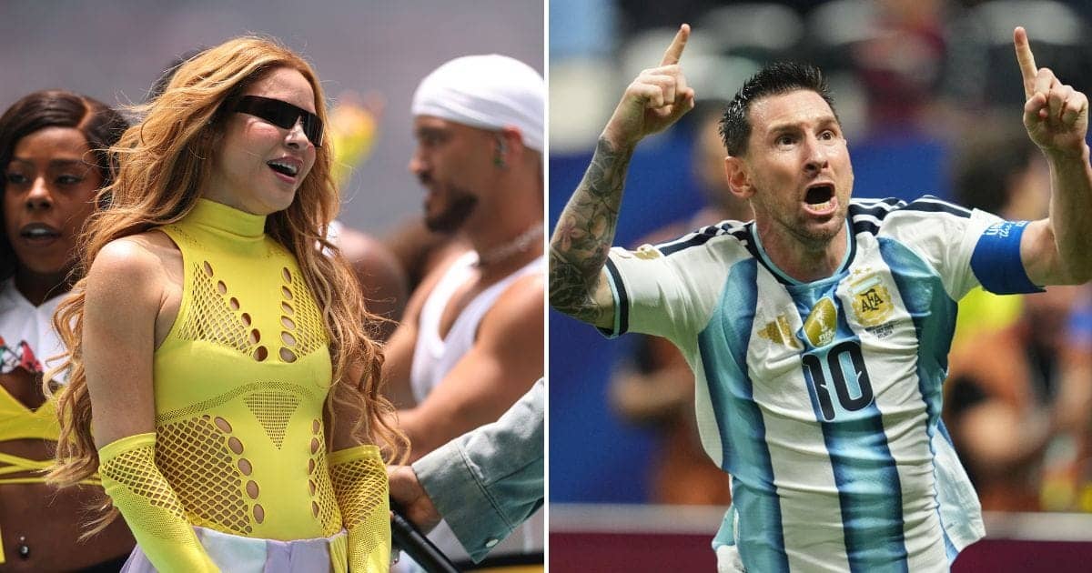 Shakira Cheers on Messi's World Cup Adventure