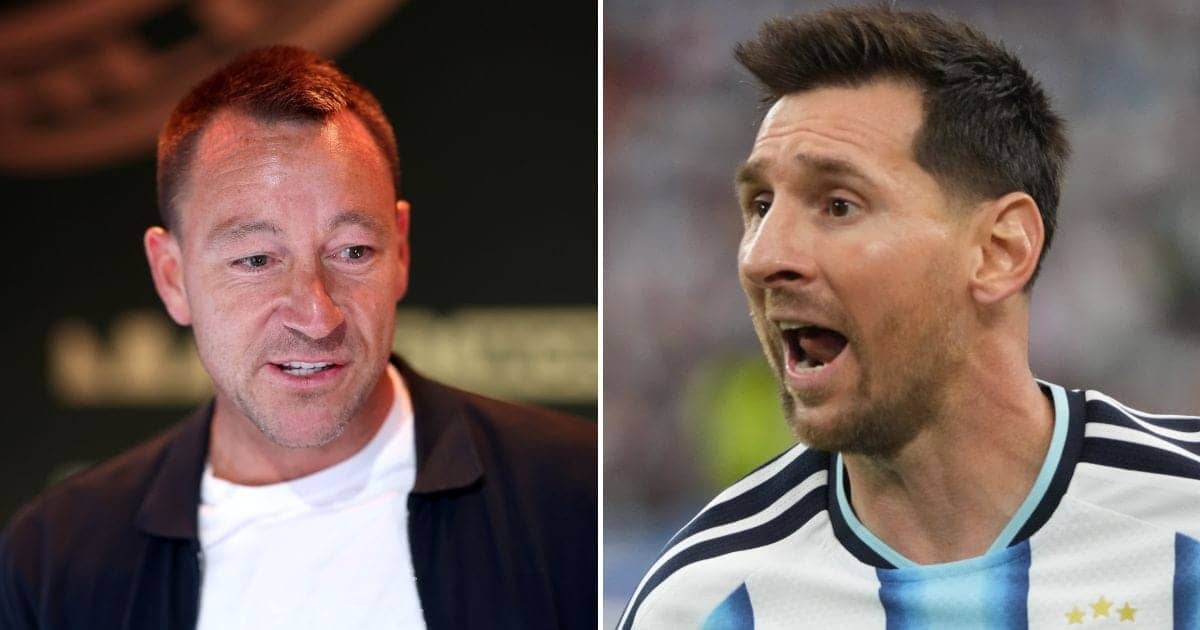 John Terry Cheers for Messi's World Cup Wizardry