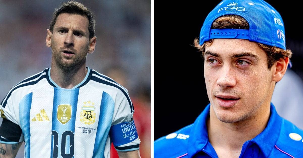Franco Colapinto Cheers for Messi and Argentina's World Cup Run