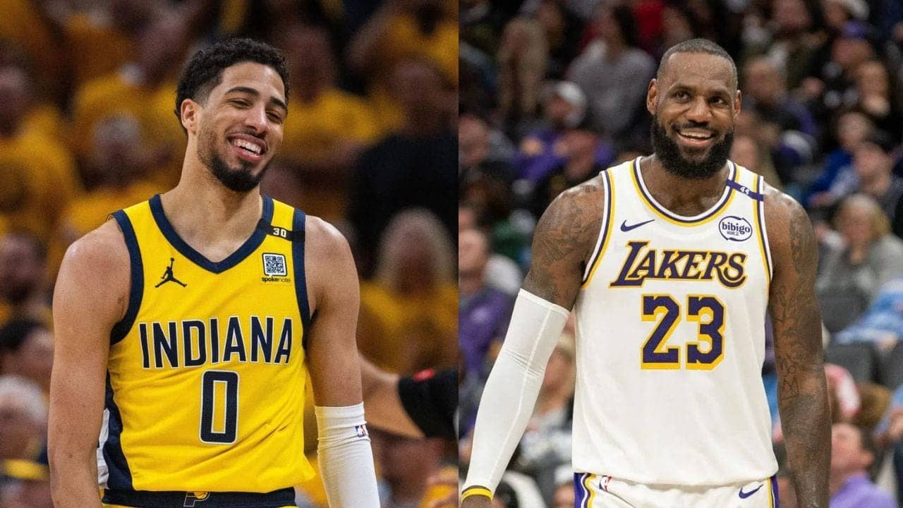 Tyrese Haliburton's Sneaky Question Meets LeBron's Chill