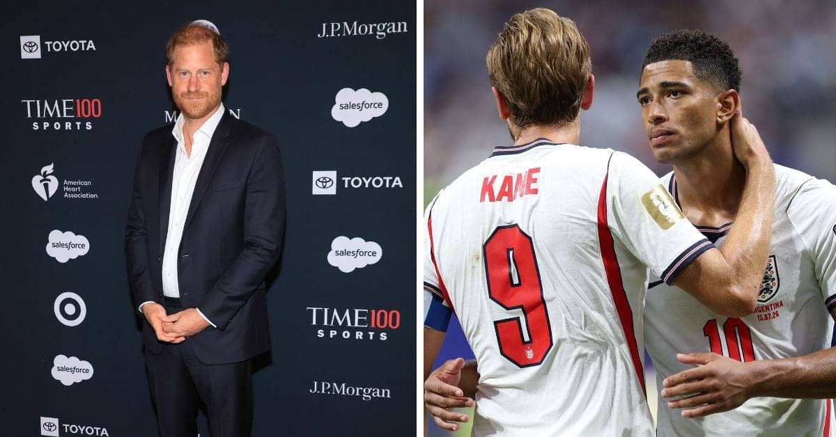 Prince Harry Reacts to England's World Cup Semi-Final Fail