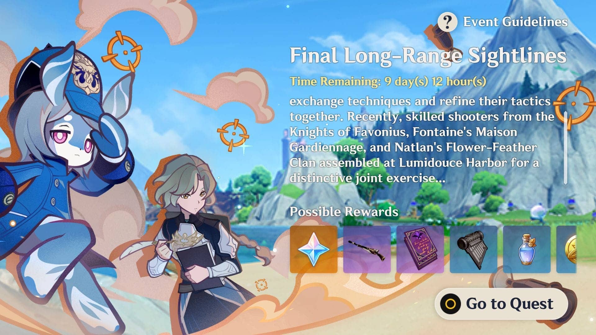 Genshin Impact Final Long-Range Sightlines: Shoot Like a Chef!
