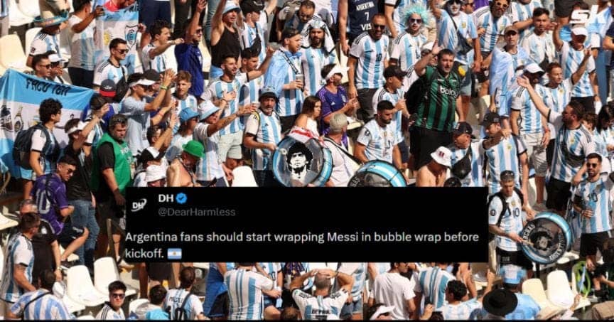 Fans Suggest Bubble Wrap for Messi Ahead of World Cup Final