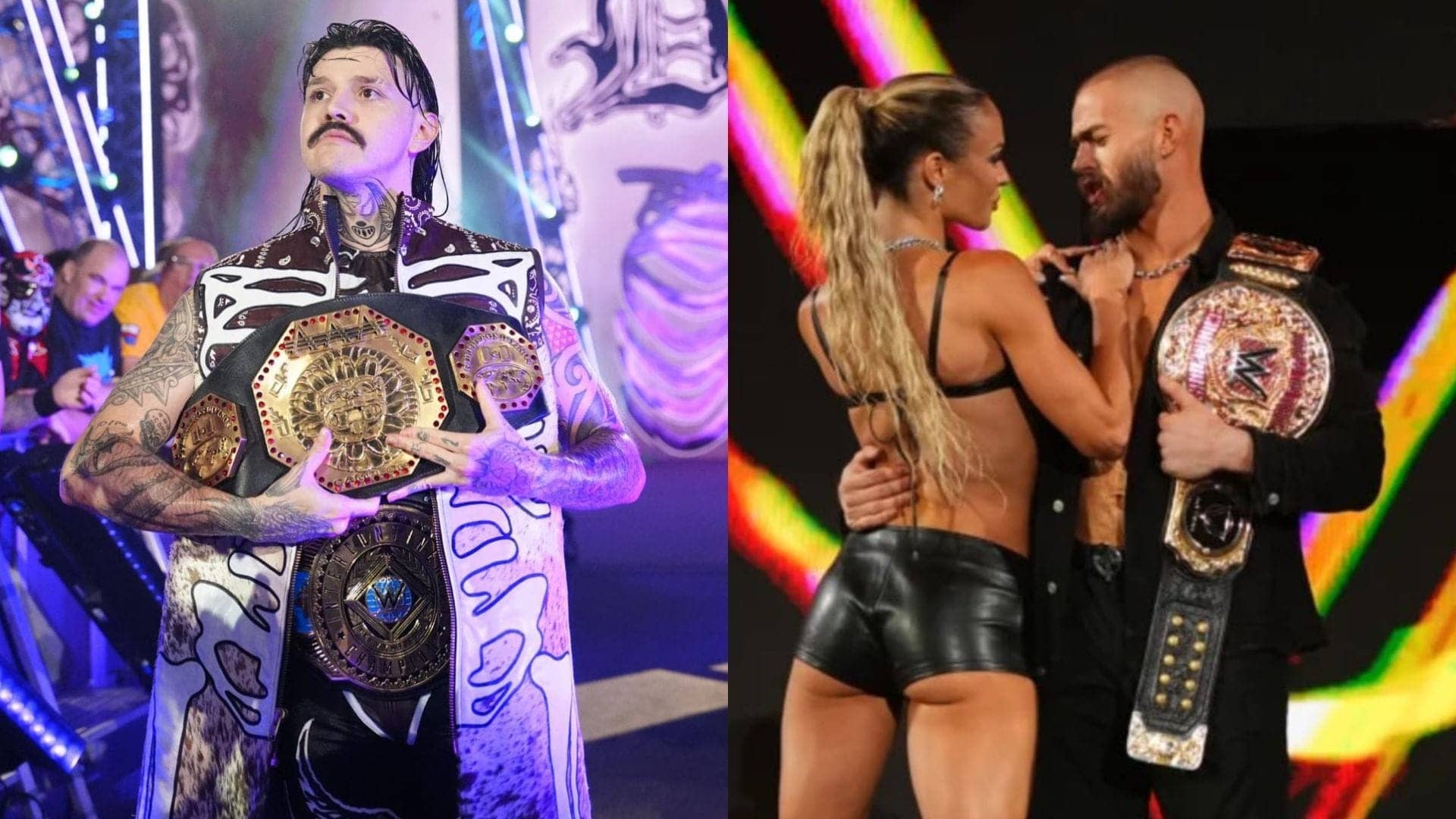 Dominik Mysterio Reacts to WWE's Newest Lovebirds