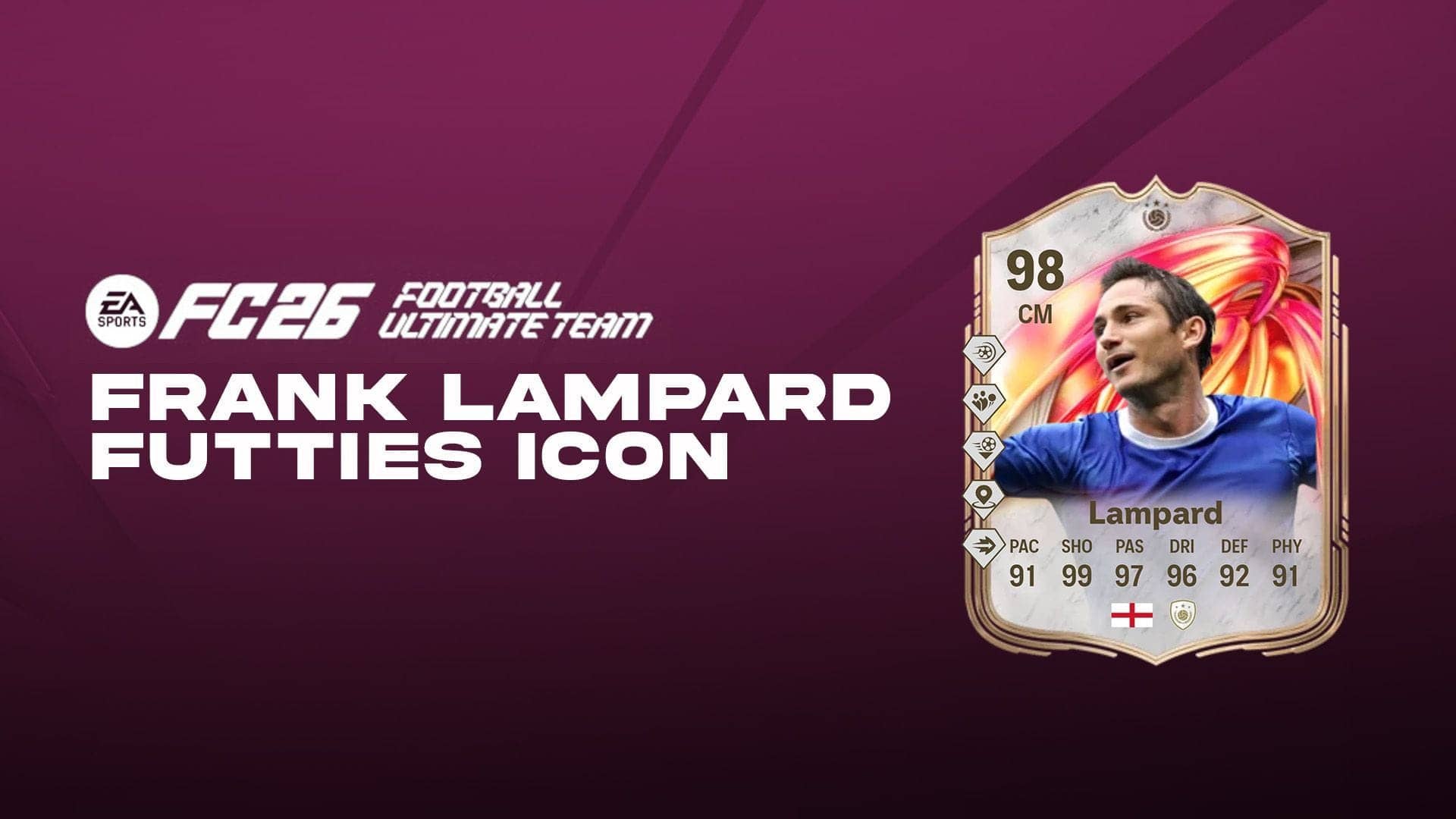 Fast Track to Frank Lampard FUTTIES Icon in EA FC 26