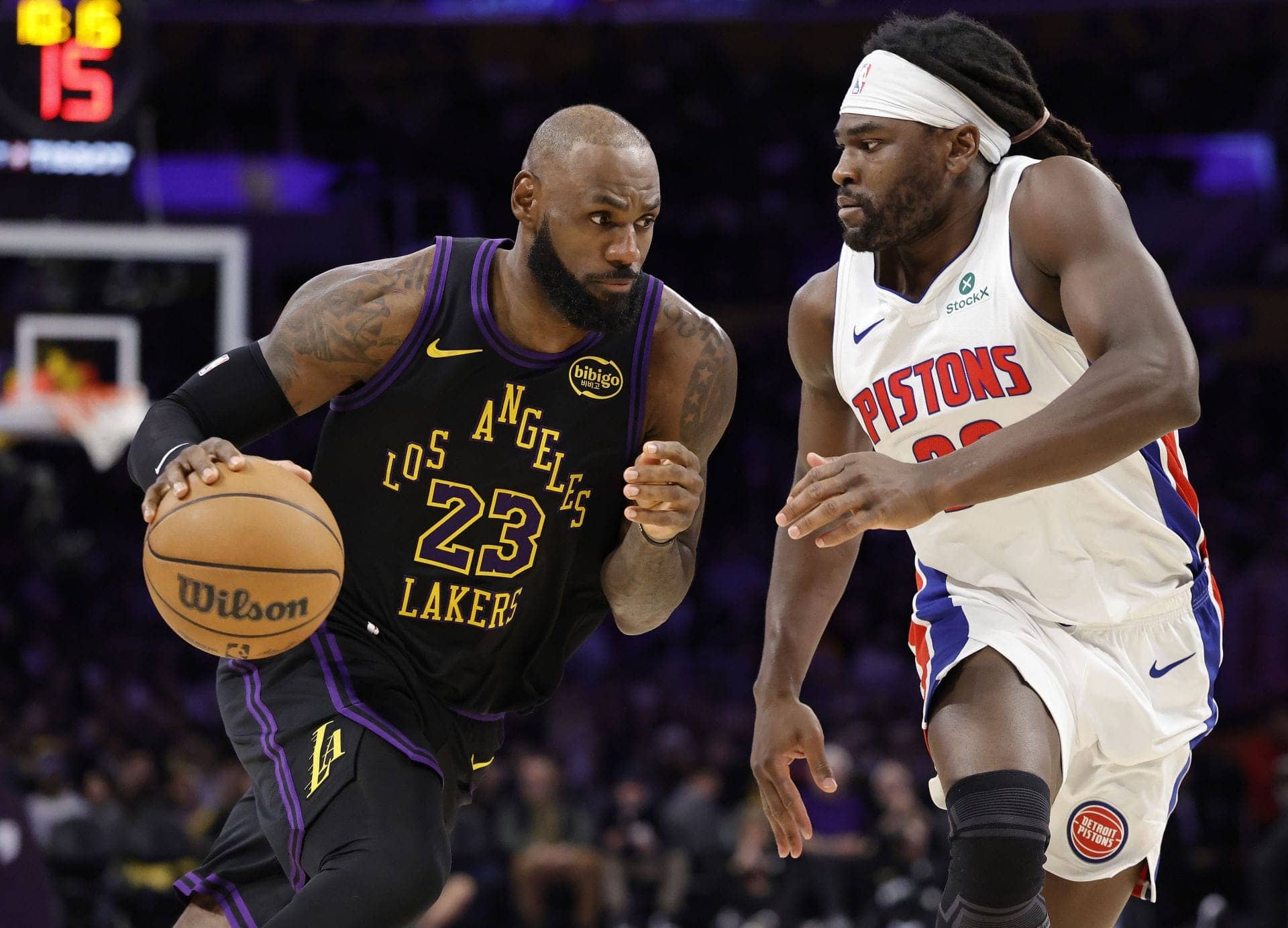 LeBron's Wild Chase with Isaiah Stewart: A Hilarious Memory