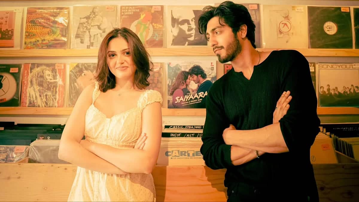 Aneet Padda Celebrates Saiyaara Anniversary In Cute Dress