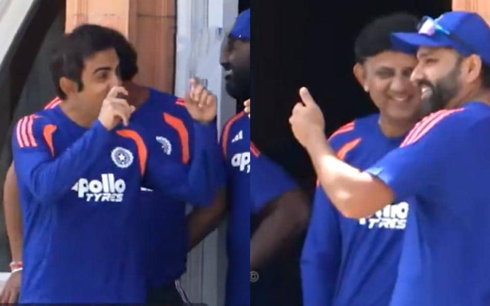 Rohit and Gambhir Chill as Retirement Rumors Get Quashed