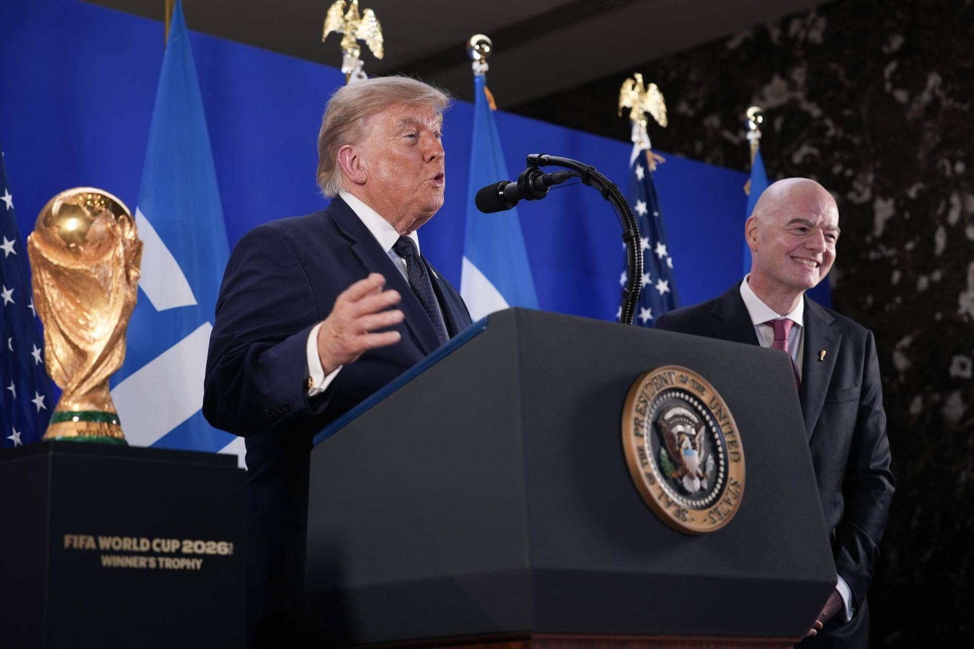 Trump Hails Infantino's Bold Move Before World Cup Clash