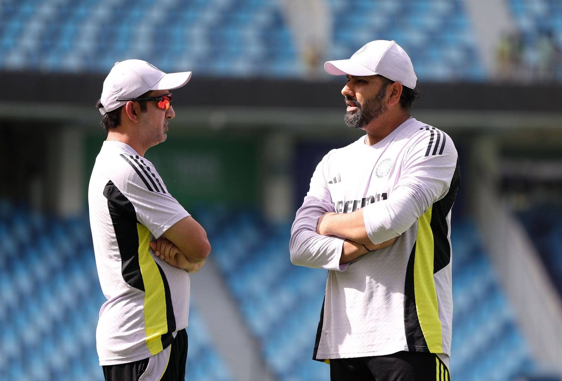 Gambhir and Rohit Share Laughs at Lord's Before ODI Showdown