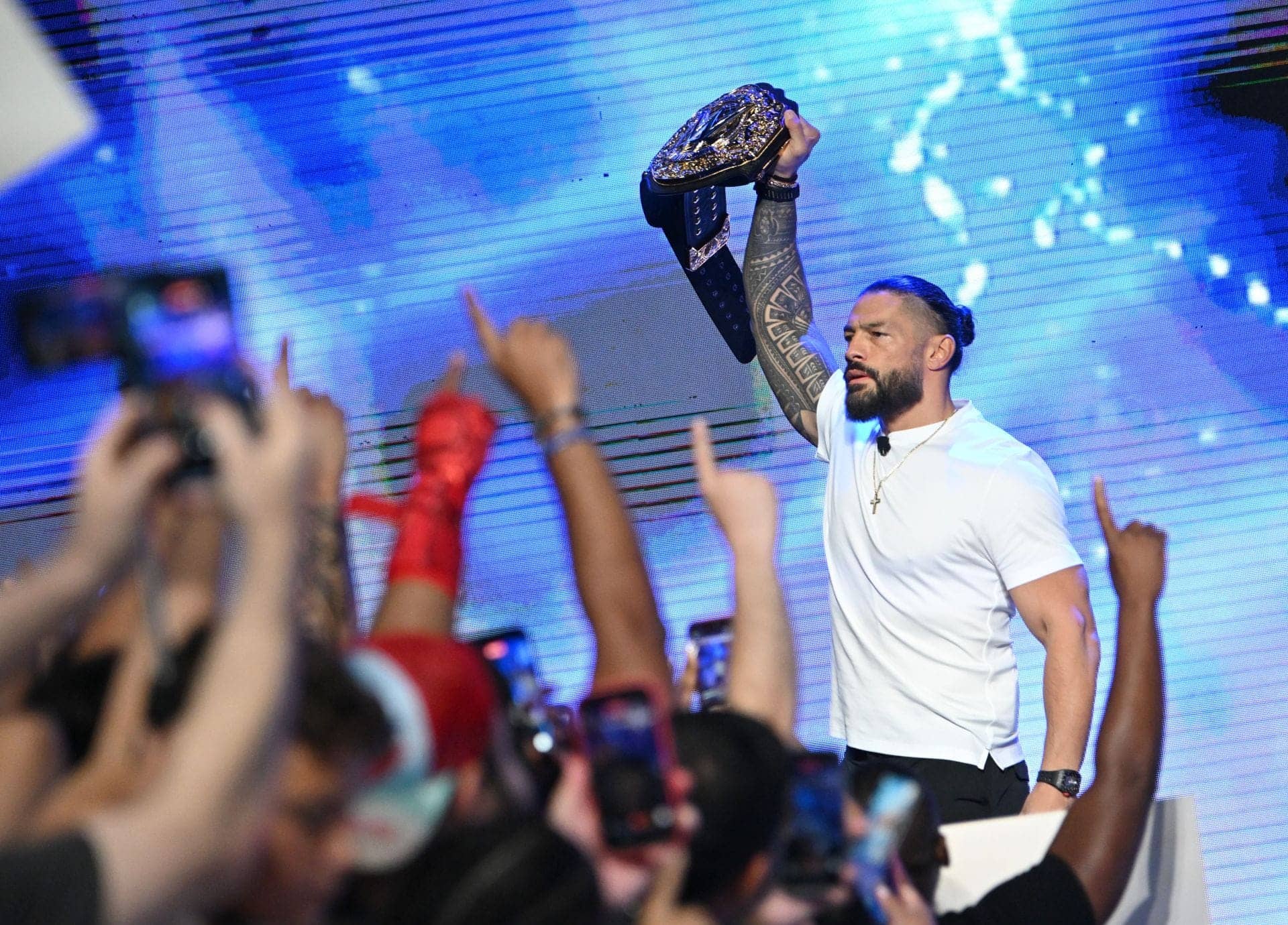 Roman Reigns Shares Thoughts on Facing Oba Femi in WWE