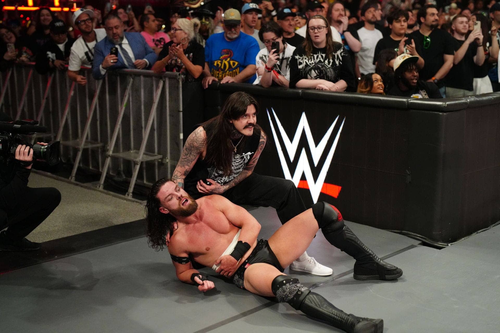 Karl Anthony-Towns Makes WWE Splash with Epic Table Crash