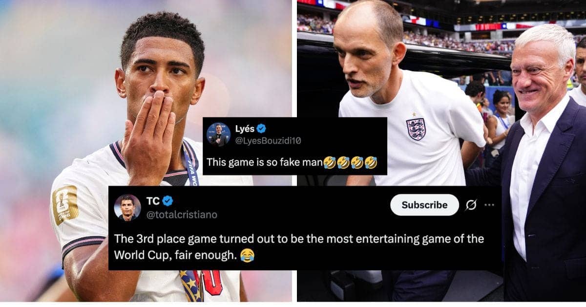 England Shocks France 6-4 in World Cup Third-Place Thriller