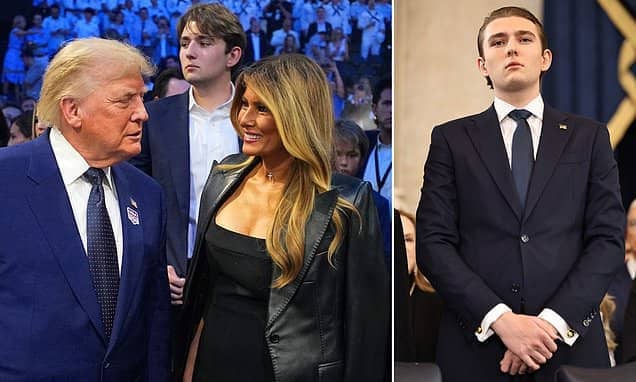 Barron Trump to Disappear After World Cup Final, Sources Say