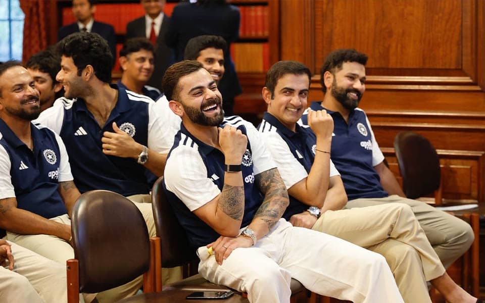 Kohli, Sharma, and Gambhir Enjoy Fun at High Commission