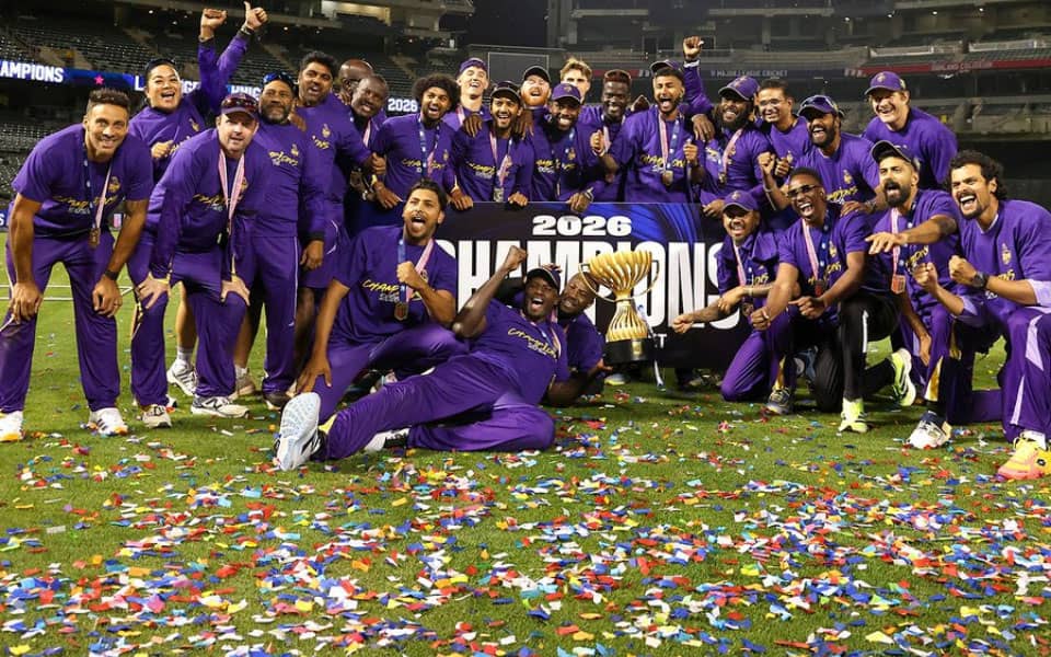 LA Knight Riders Snag MLC Title, SRK Celebrates Their Victory