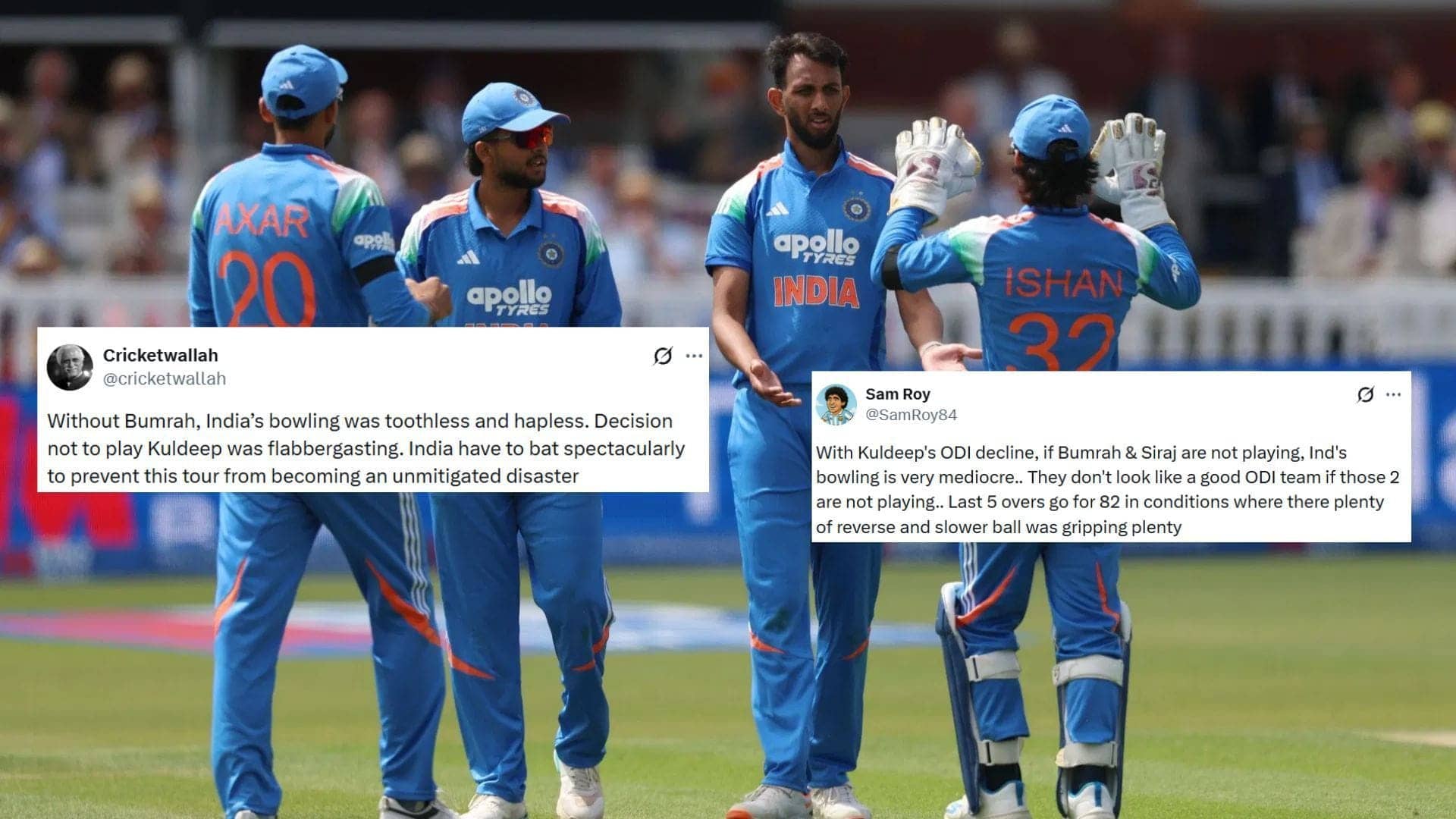 England's Batting Blitz Leaves India Reeling at Lord's