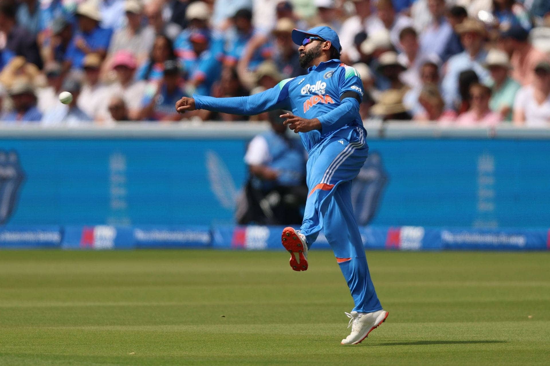 Rohit Sharma's Dazzling Dive Steals the Spotlight at Lord's