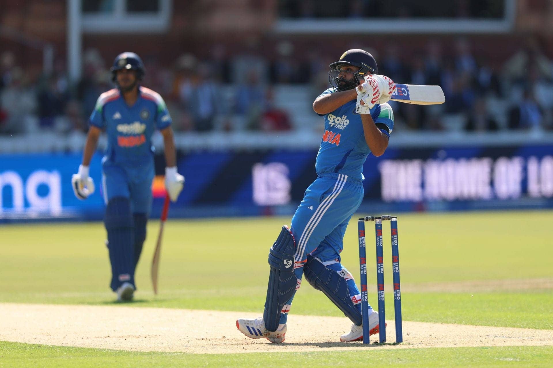 Rohit Sharma's Pull Shot Ignites India's Chase in ODI