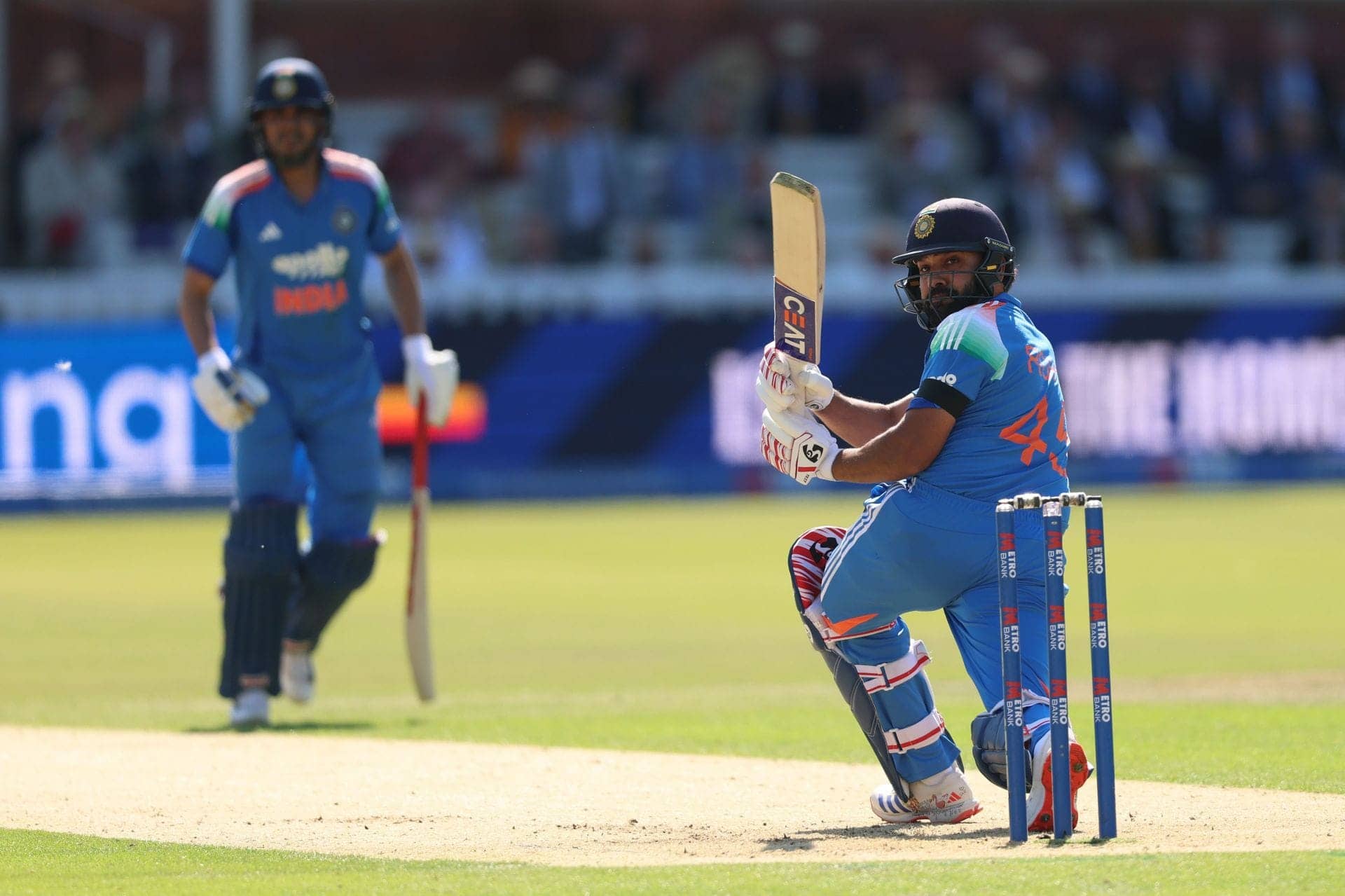 Rohit Sharma Shines with Half-Century at Lord's ODI
