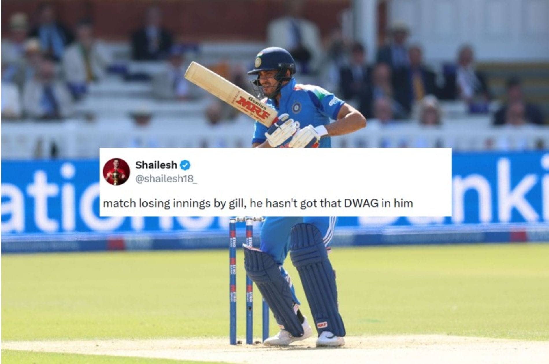 Shubman Gill's Mixed Bag: 77 Runs But Fans Not Happy