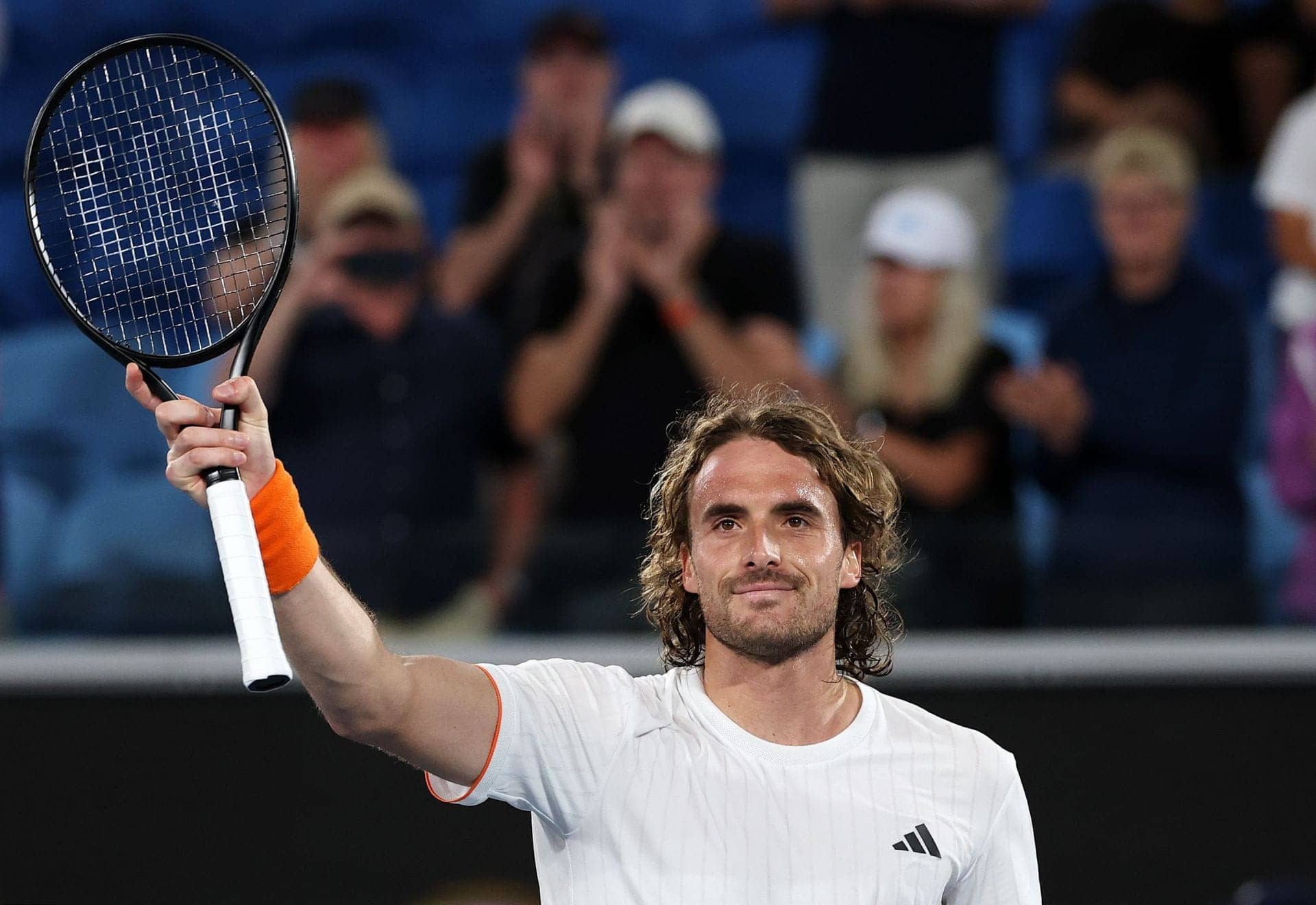 Stefanos Tsitsipas Celebrates Title Win with a Sweet Kiss
