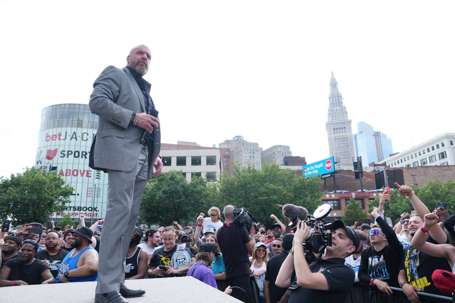 Triple H Steps In as CM Punk and Cody Rhodes Spar