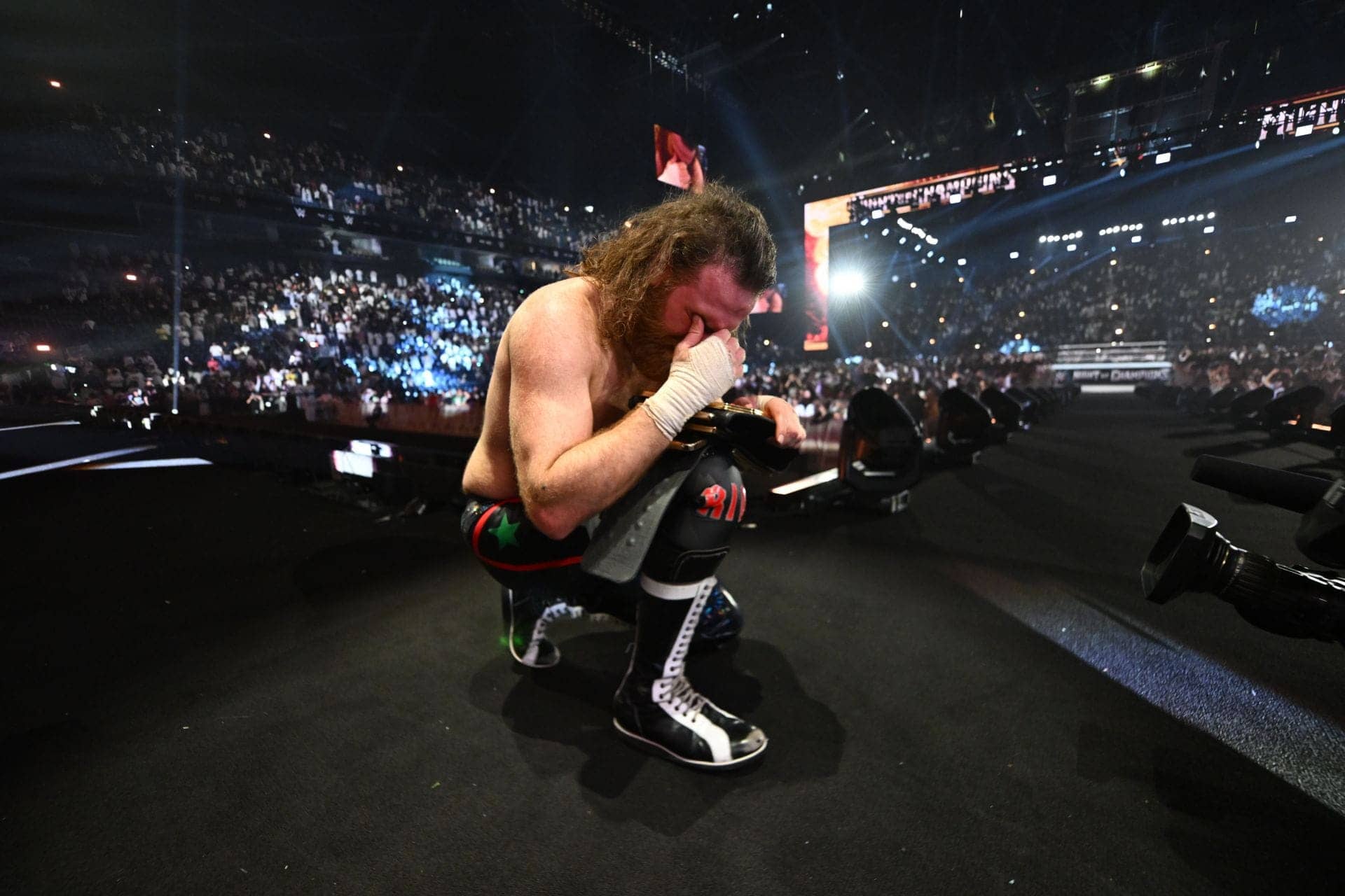 Sami Zayn Sends Love to Javier Bardem After WWE Loss