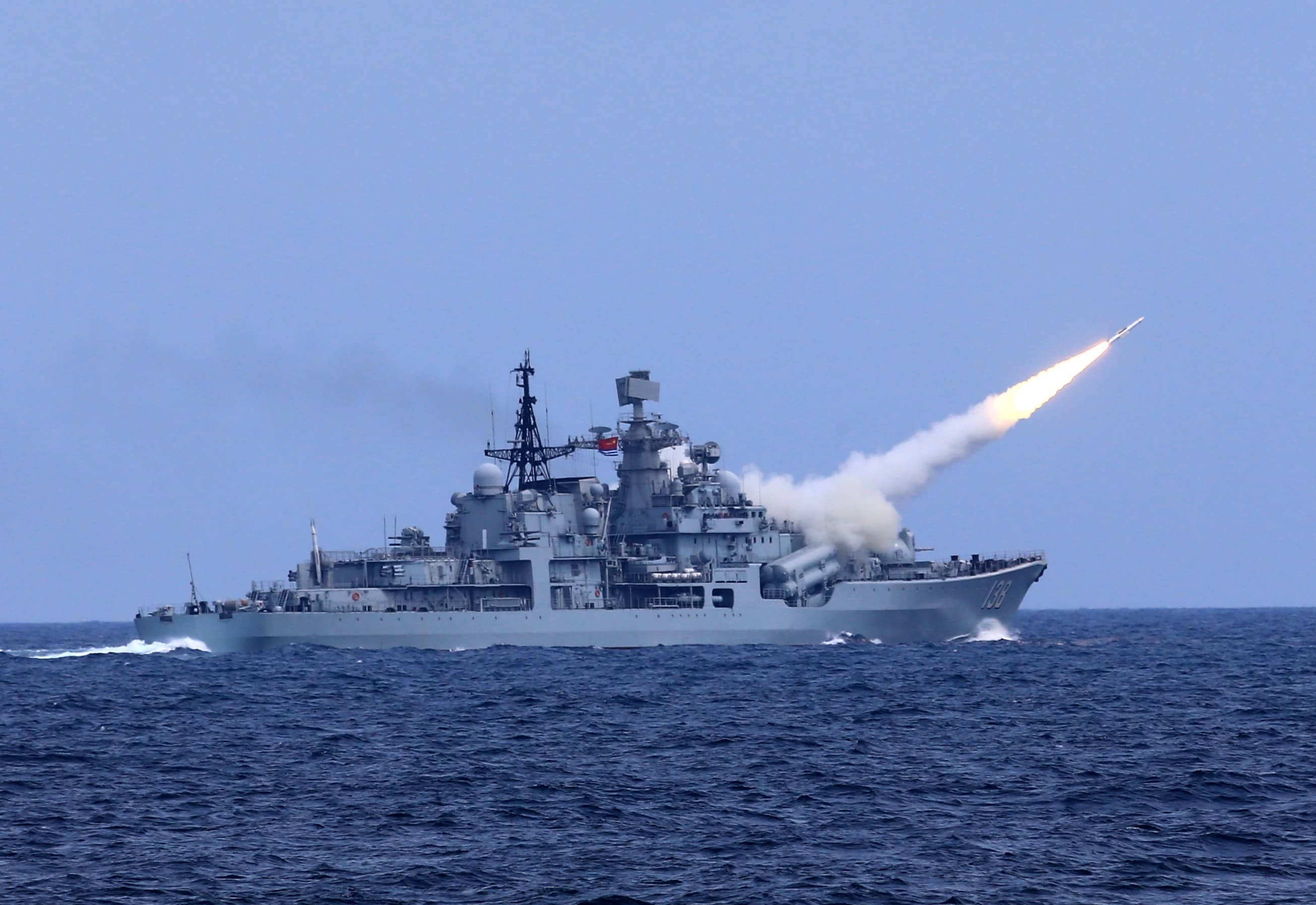 China Launches Submarine Missile While US Focuses Elsewhere