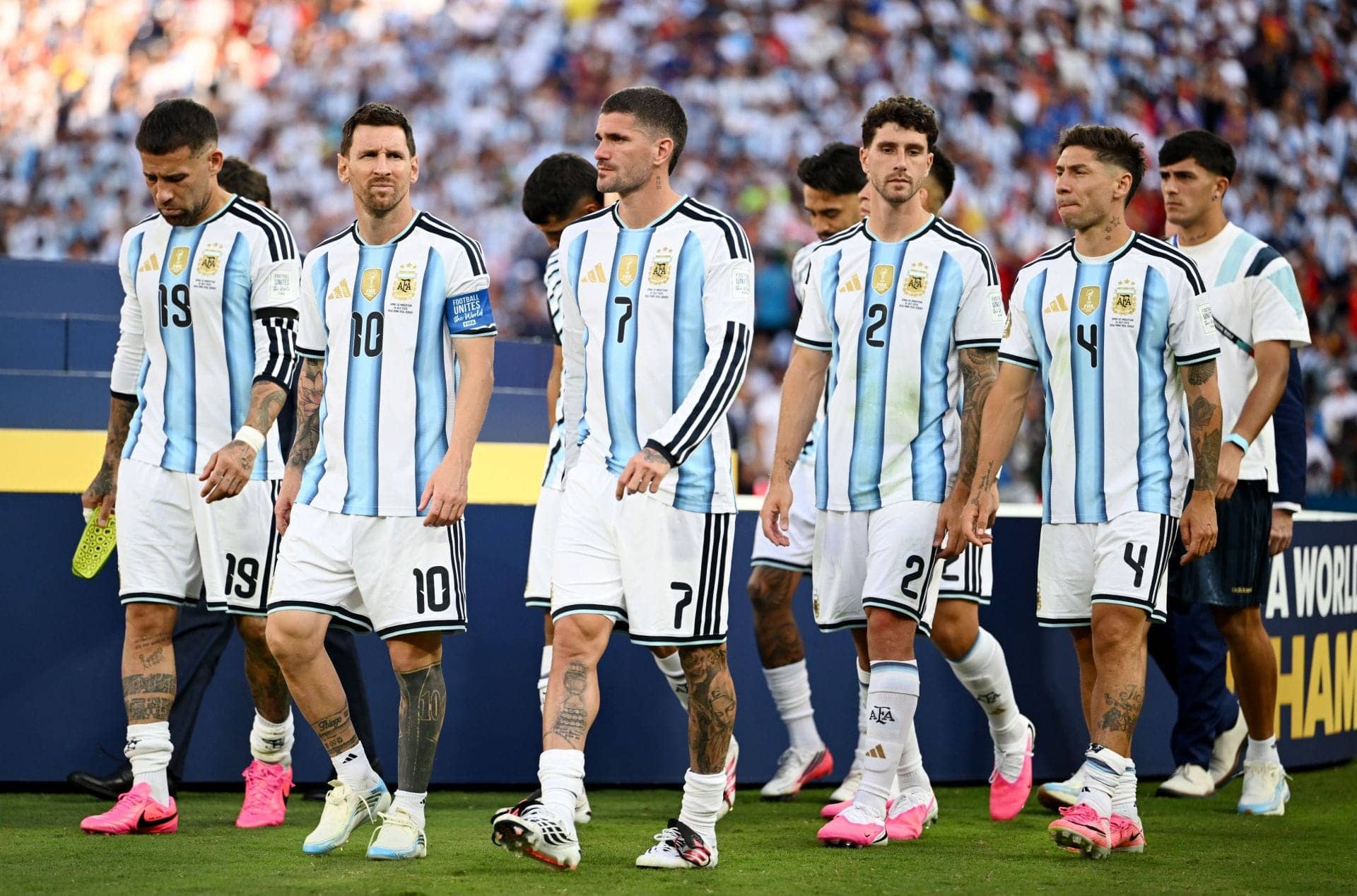 Argentina Players Vanish on Media After World Cup Loss
